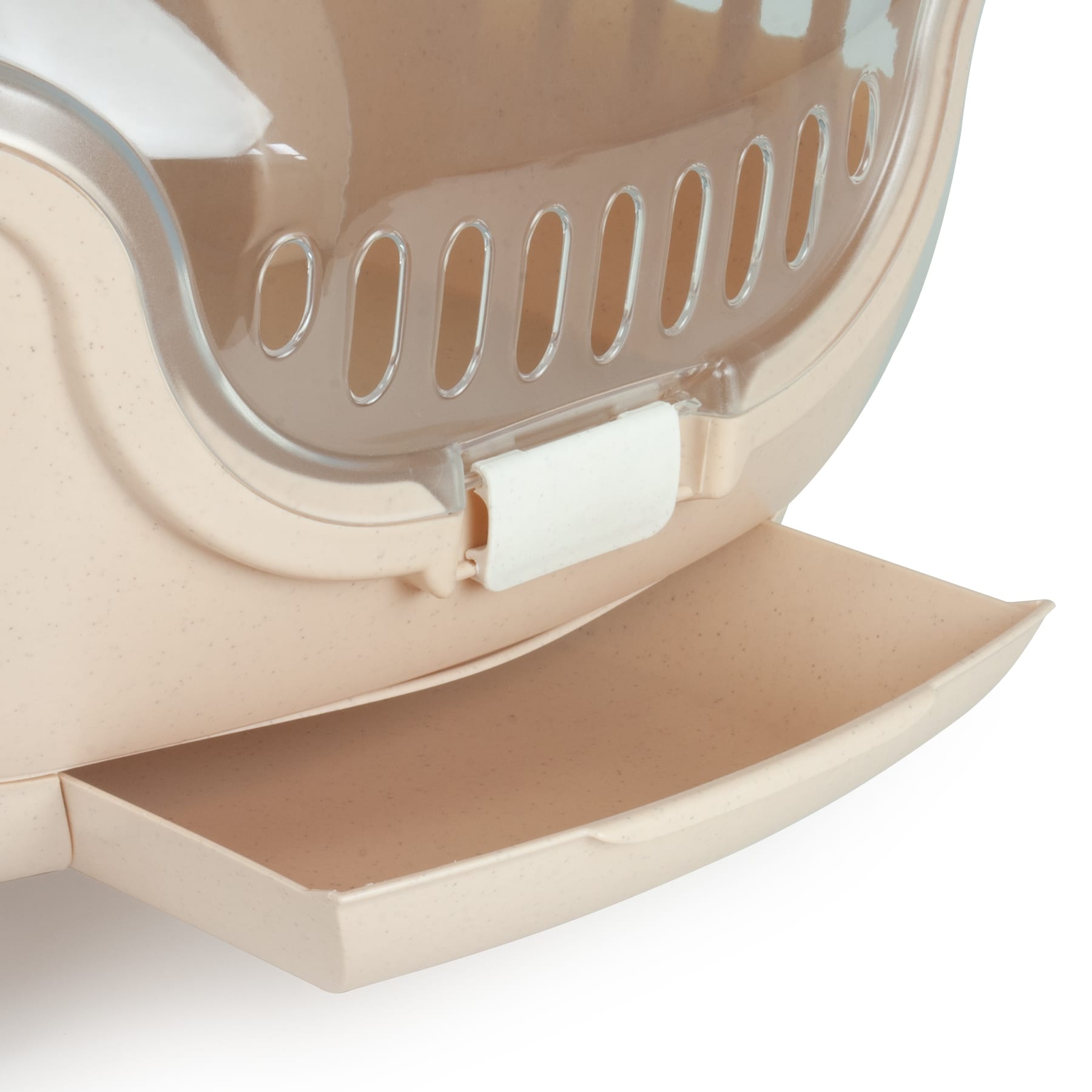 Burbuja transportador completa para mascotas talla S Beige - Image 13